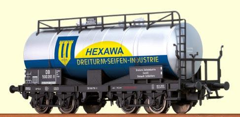 4 axle Tank car &quot;HEXAWA&quot;<br /><a href='images/pictures/Brawa/47047.jpg' target='_blank'>Full size image</a>